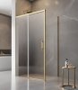 Radaway Idea Gold Kdj kabina 120x80cm lewa złoty połysk/szkło przejrzyste 387042-09-01L/387051-09-01R